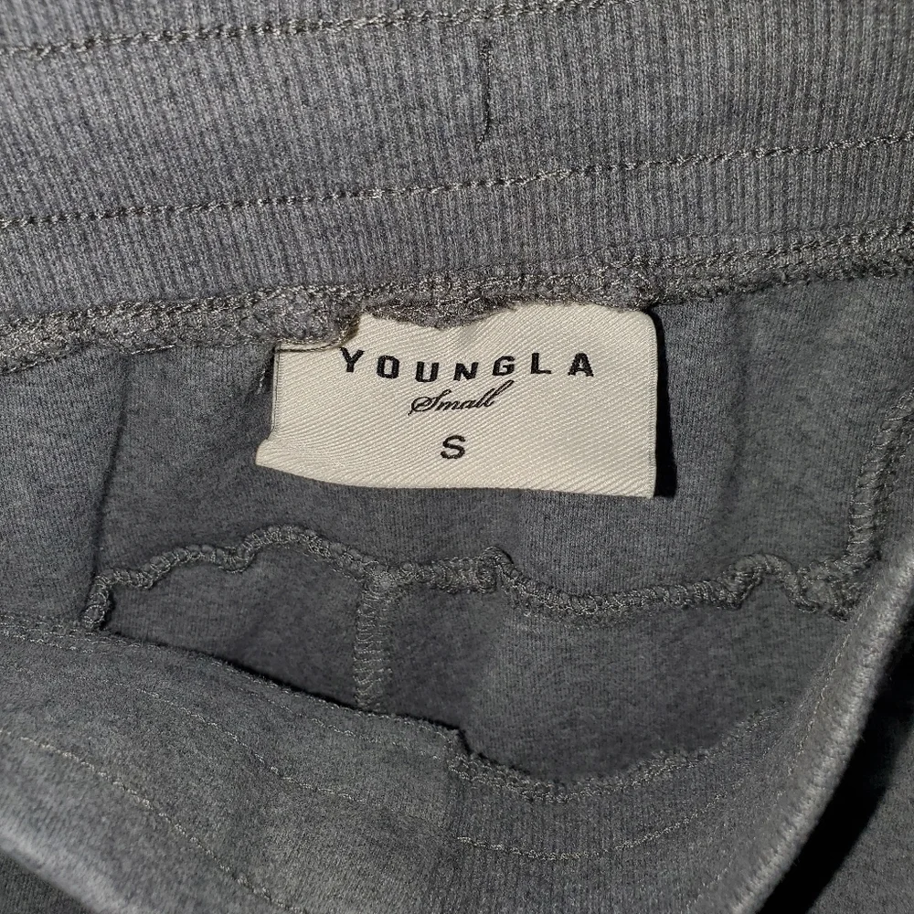 YoungLA Men's Cargo Athletic Workout Sweat Shorts